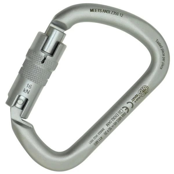 Kong X-Large Carbon Twist Lock ANSI Carabiner
