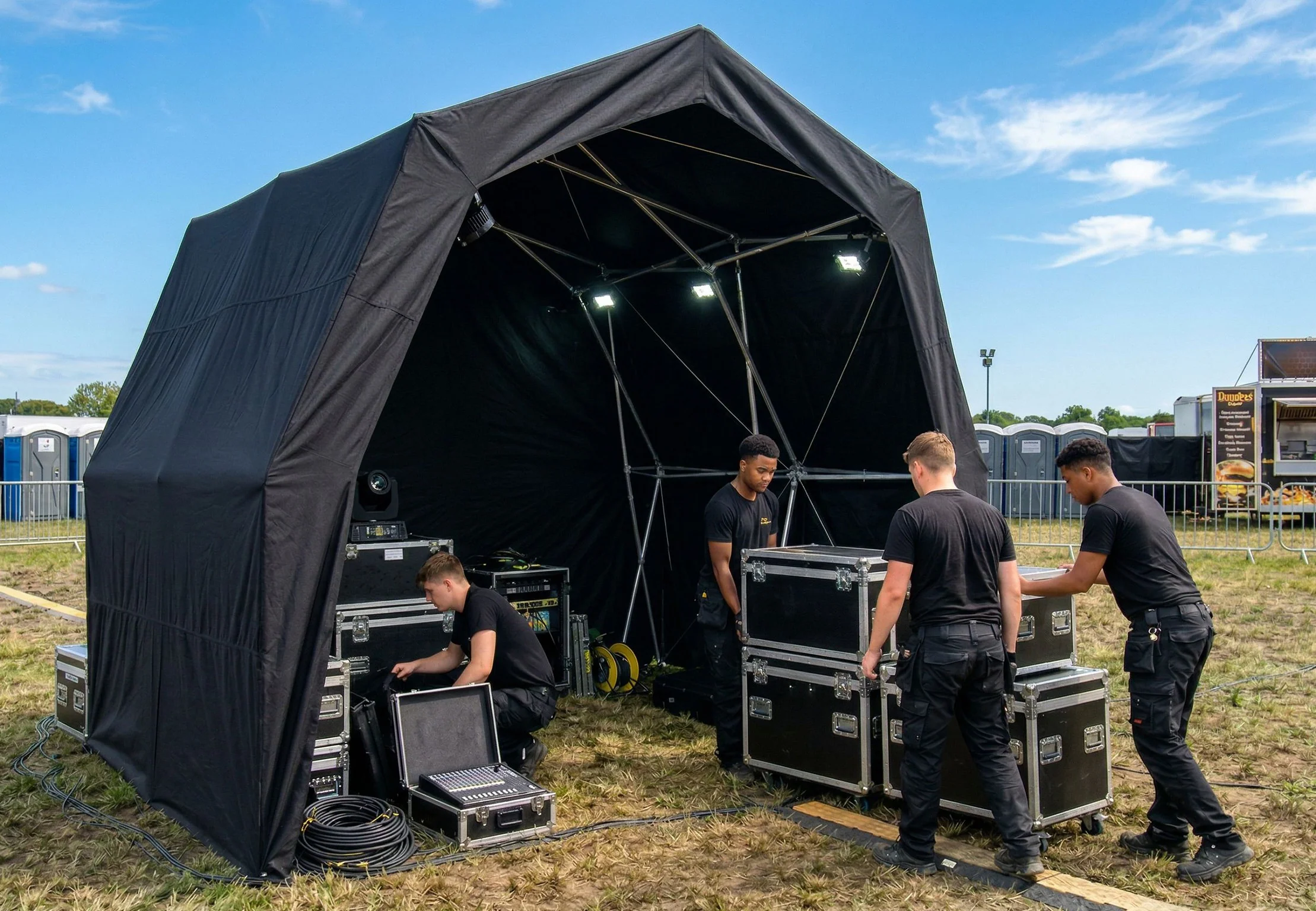 Konligo: The Tent - Professional 13' x 10' Foldable Event Structure - Image 4