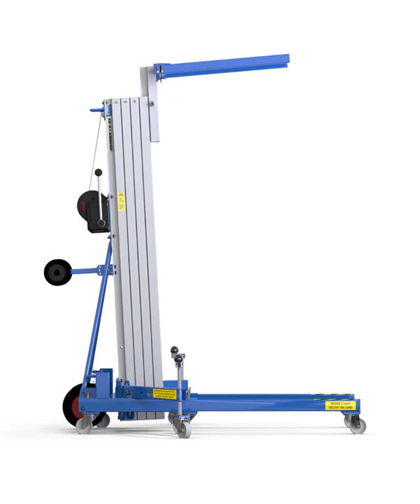 Kuzar Industrial Lifter 300kg/5.2m with 100kg Counter Weight & Basket - HAMMER 56CW - Image 3