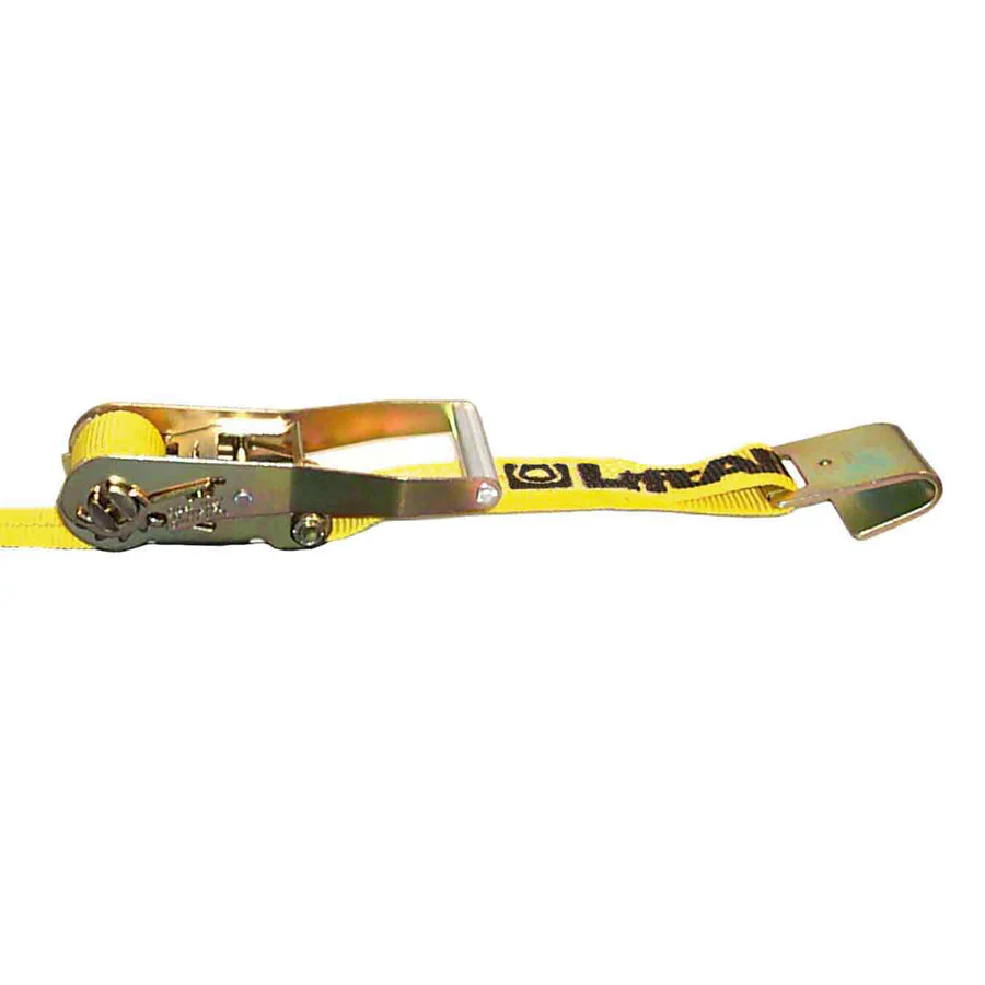 Lift All Load Hugger® Flat Hook Ratchet Tiedown, 2” Webbing, 10,000LB WLL - Image 3