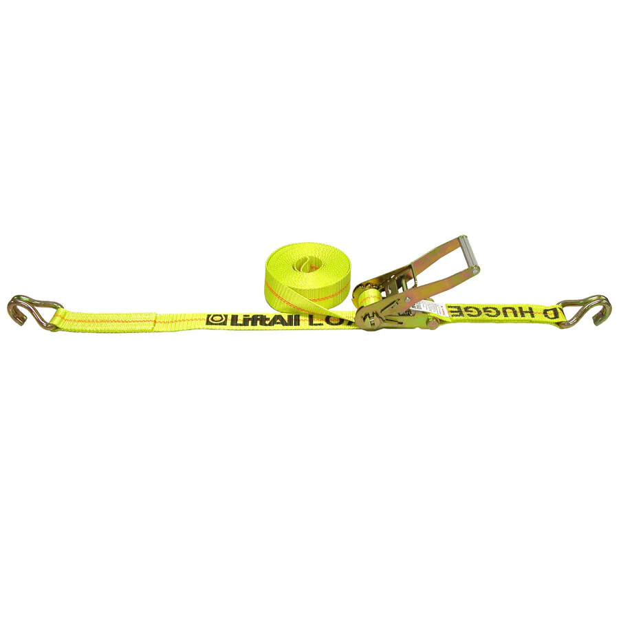 Lift All Load Hugger® U-Hook Ratchet Tiedown, 2” Webbing, 10,000LB WLL - Image 2