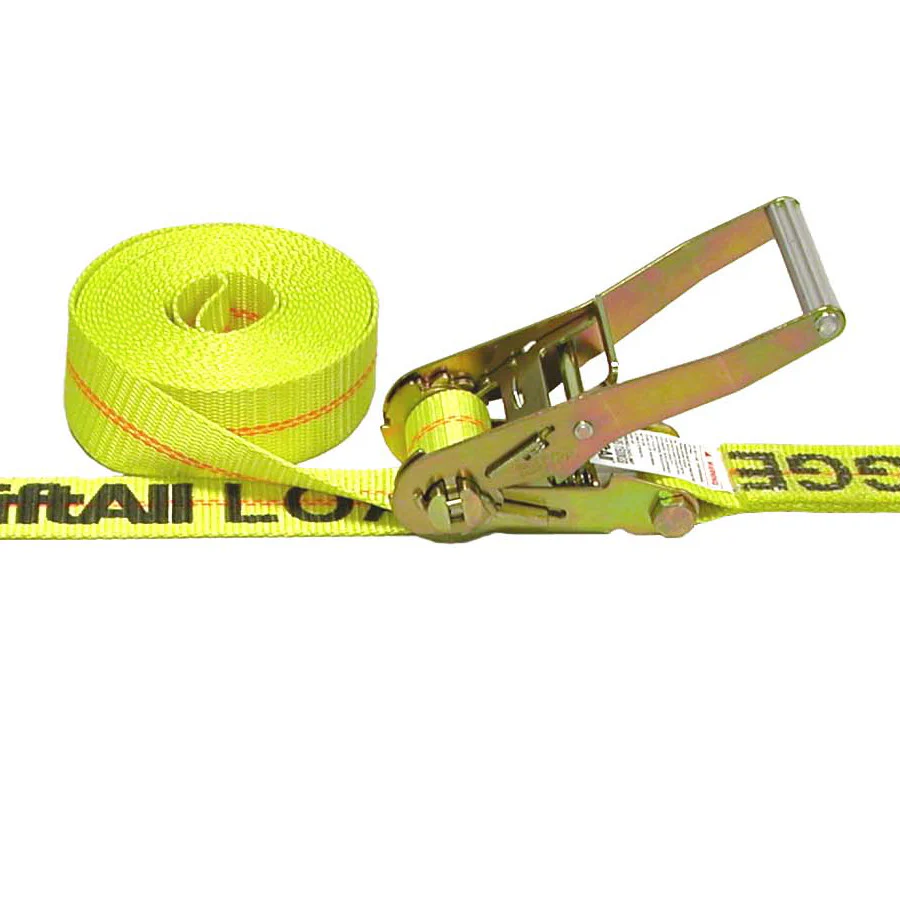Lift All Load Hugger® U-Hook Ratchet Tiedown, 2” Webbing, 10,000LB WLL - Image 3