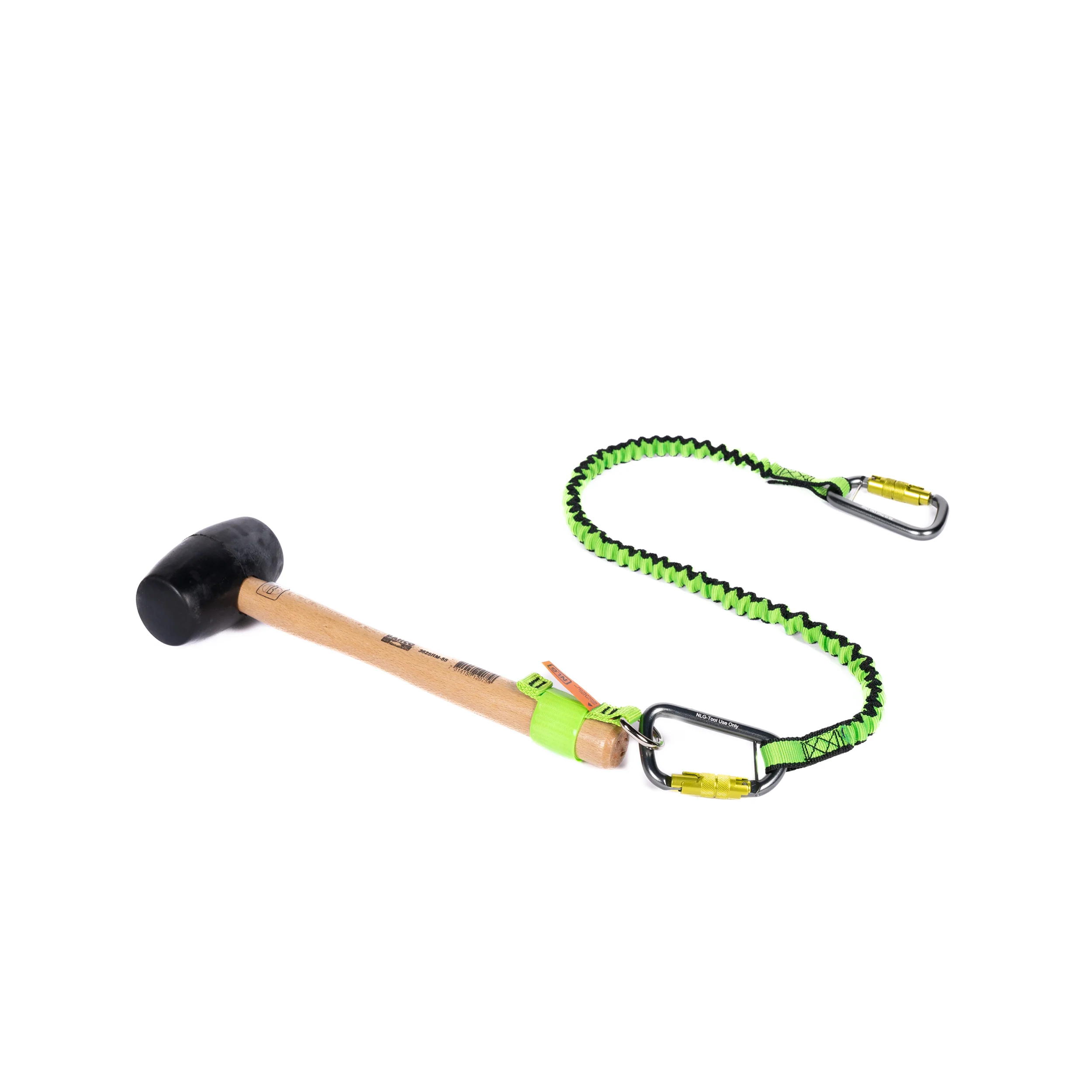 NLG GO™ Bungee Tool Lanyard, Twin Carabiner - Image 3