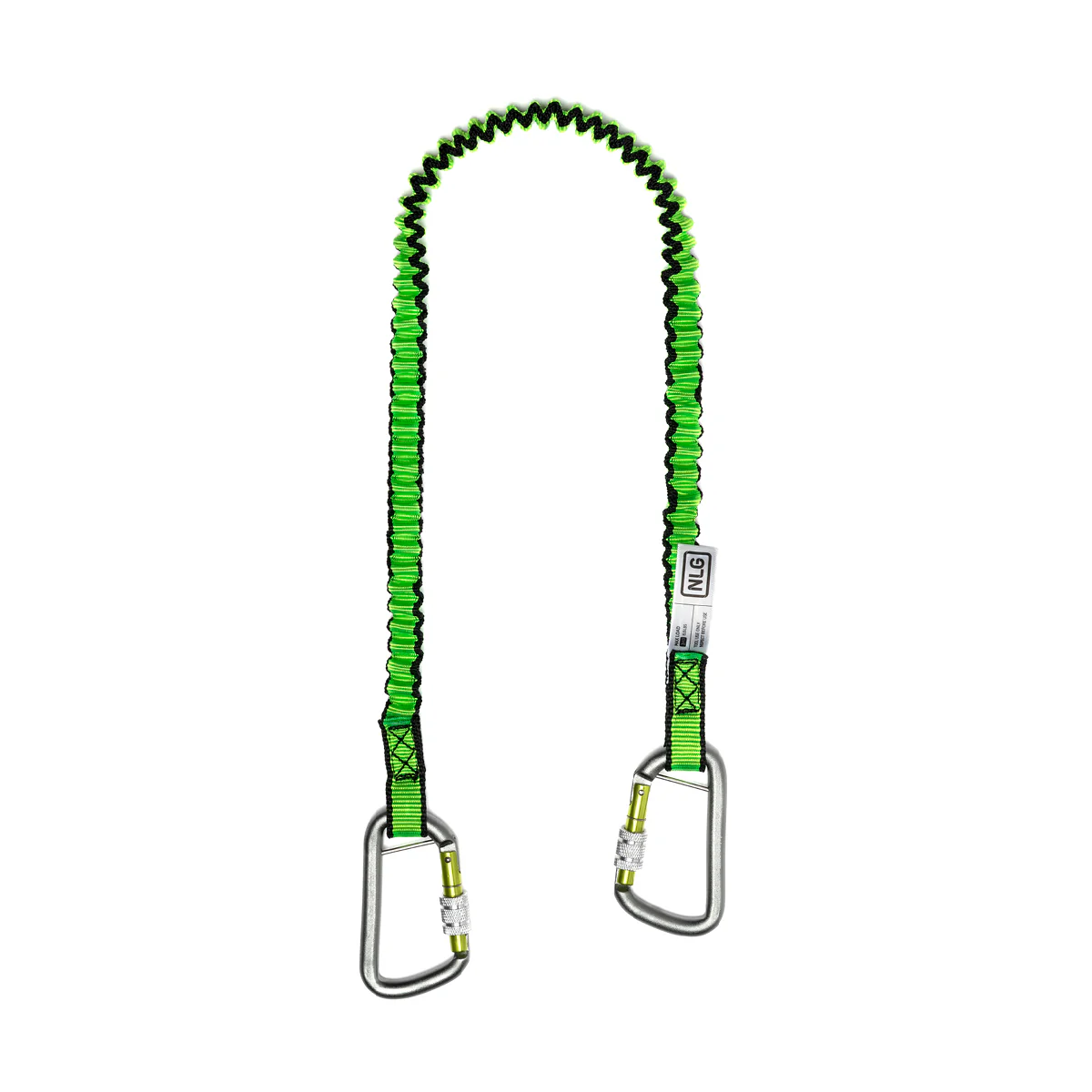 NLG GO™ Bungee Tool Lanyard, Twin Carabiner - Image 4