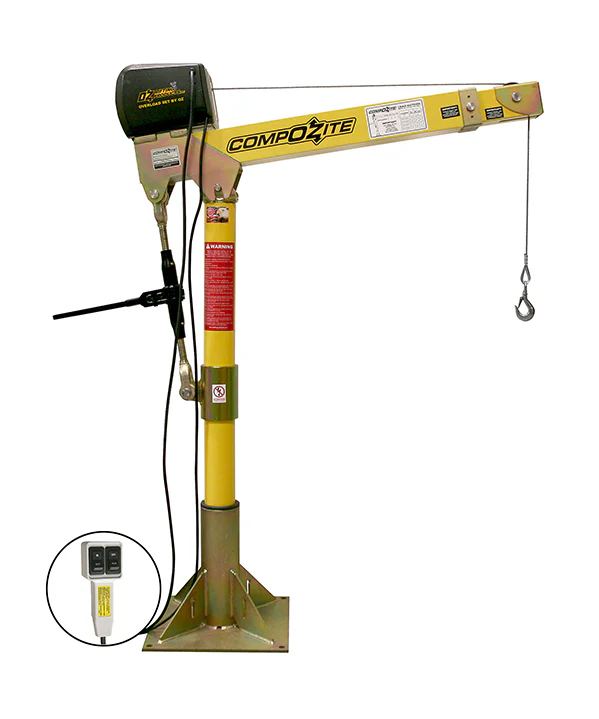 OZ Lifting Compozite Davit Crane - 1200 lb - Image 3