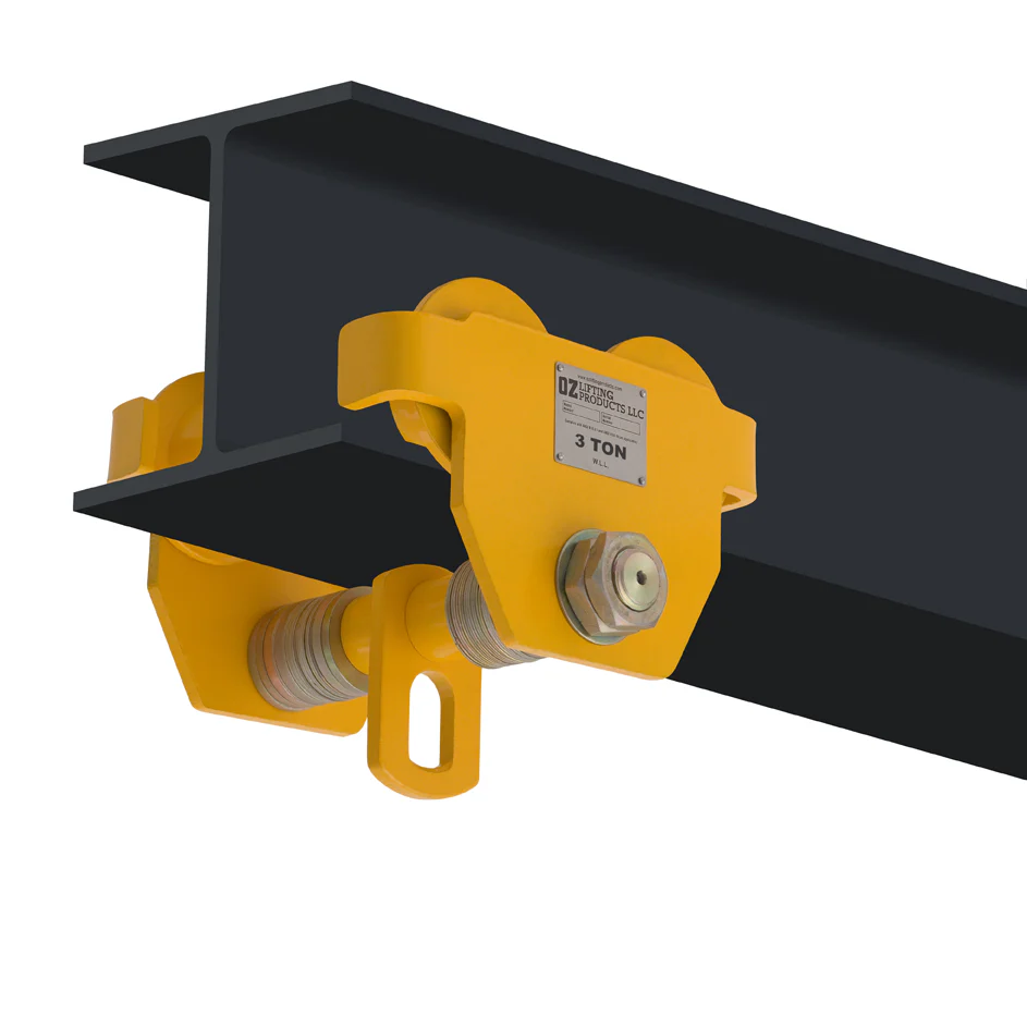 OZ Lifting Push Beam Trolley - Image 3