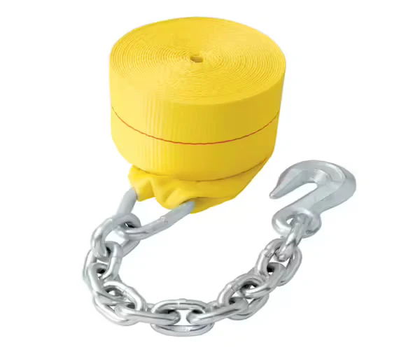 Peerless 4"X27'Strap W/Chain & Hook (Pack of 8)
