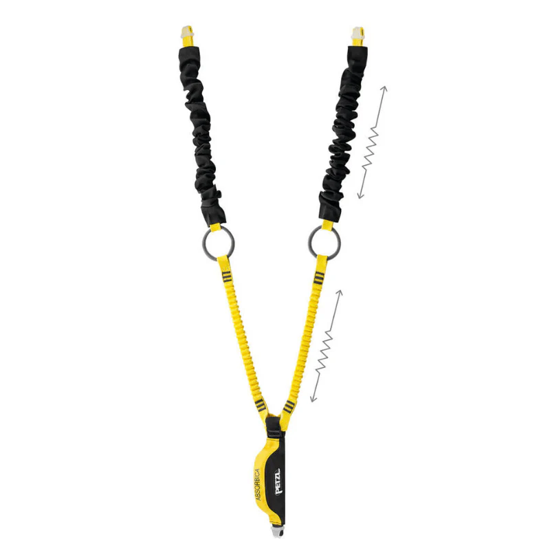 Petzl ABSORBICA-Y TIE-BACK Lanyard - Image 2
