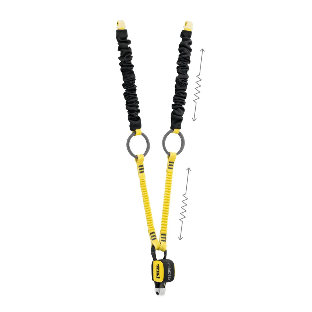 Petzl ABSORBICA-Y TIE-BACK Lanyard - Image 7