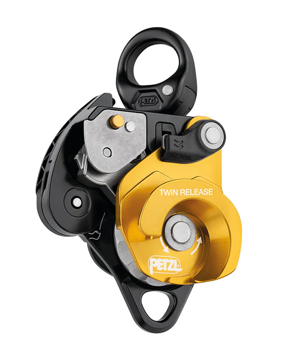 Petzl Twin Release Pulley For Haul Systems