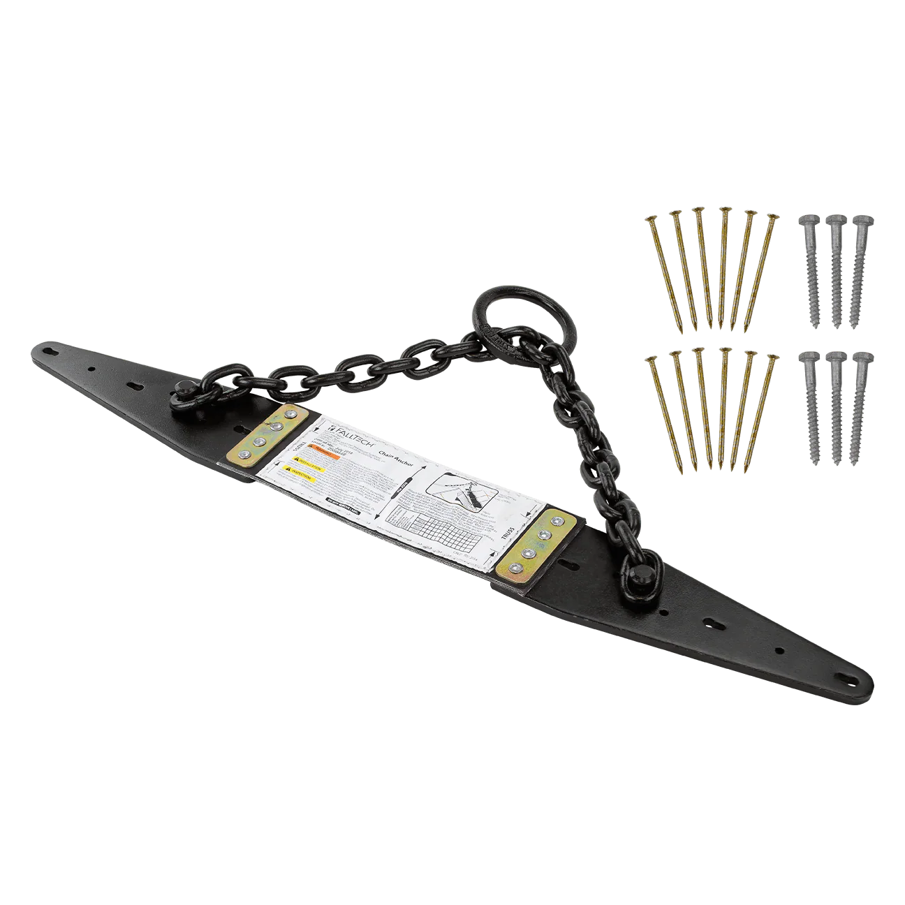 Reusable Heavy Duty Chain Anchor for Wood