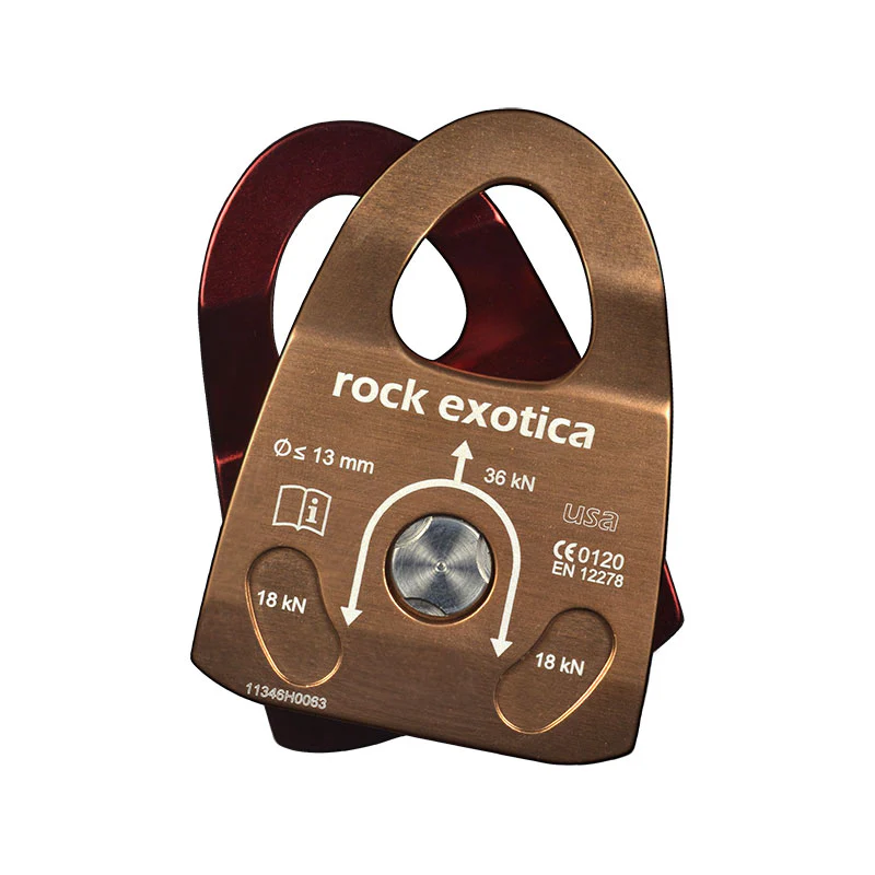 Rock Exotica Machined Rescue Double Pulley - Image 4