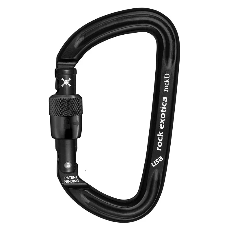 Rock Exotica rockD Screw-Lock Carabiner - Image 2