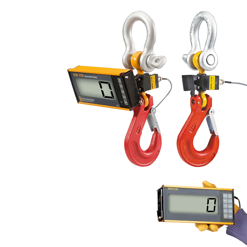 Eilon Engineering Ron Crane Scales™ Ron 2150 Wired Crane Scale with 2"/50mm Attachable Display