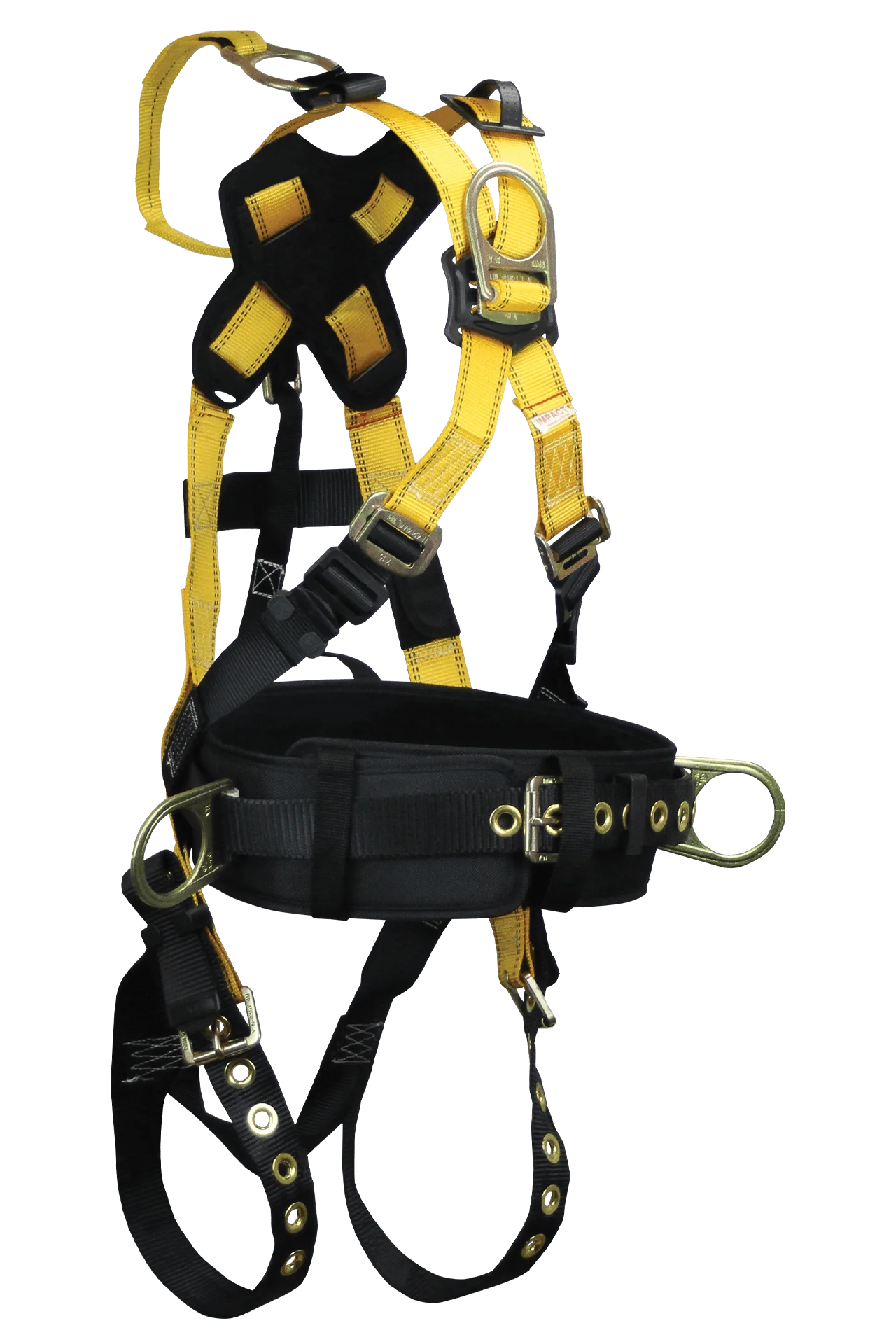 Roughneck® 5D Derrick Cross-over Belted Full Body Harness