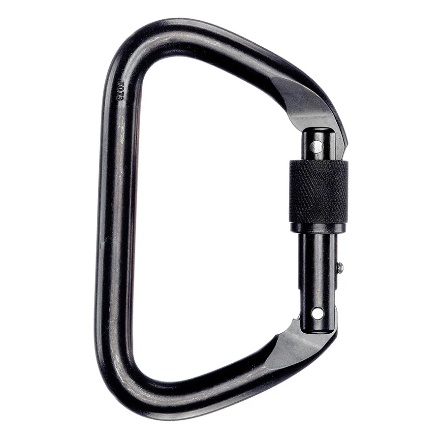 PMI SMC Large Locking D Stainless Steel Carabiner - Image 5
