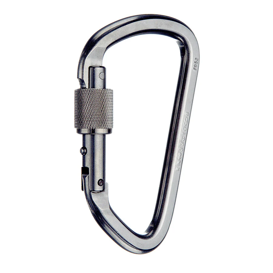 PMI SMC Lite Stainless Steel Locking Carabiner - Image 3