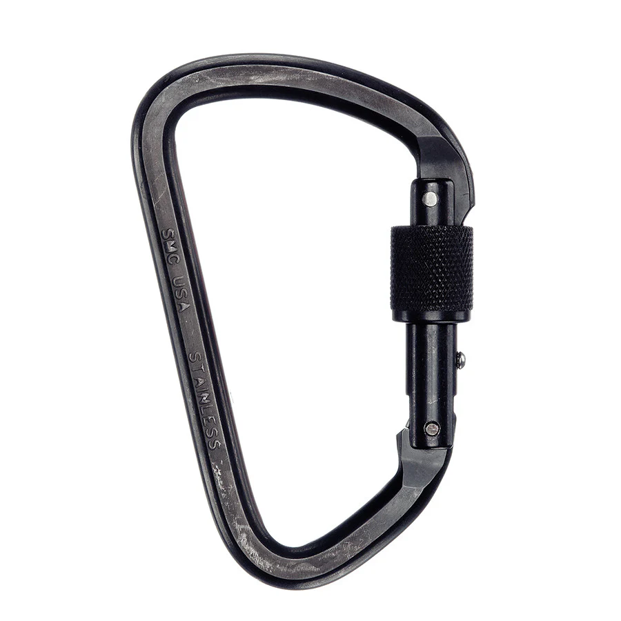 PMI SMC Lite Stainless Steel Locking Carabiner - Image 5