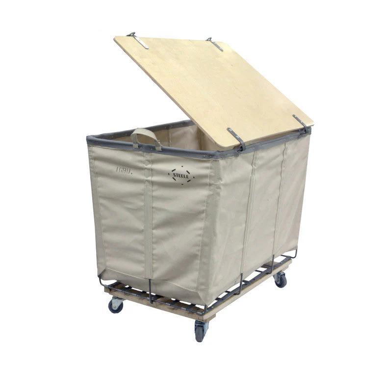 Steele Canvas Basket Corp Canvas Wood Covered Truck 16 Bu - Image 2