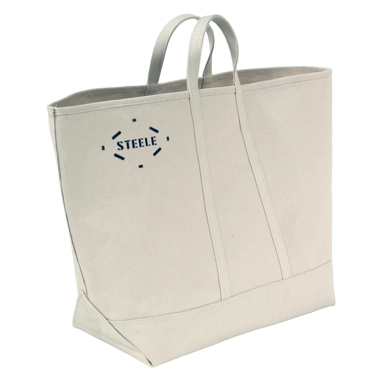 Steele Canvas Basket Corp Natural Canvas Tote Bag - Large 5" - Image 3