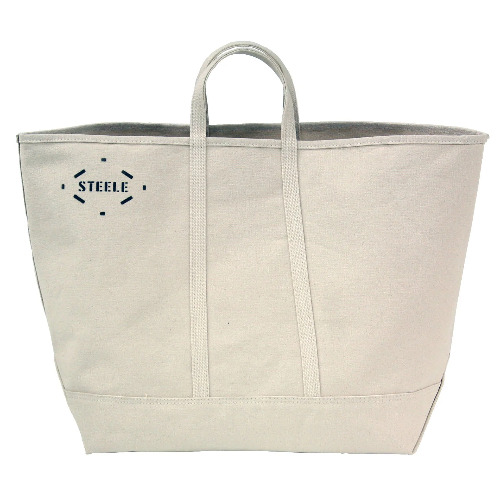 Steele Canvas Basket Corp Natural Canvas Tote Bag - Large 5" - Image 4