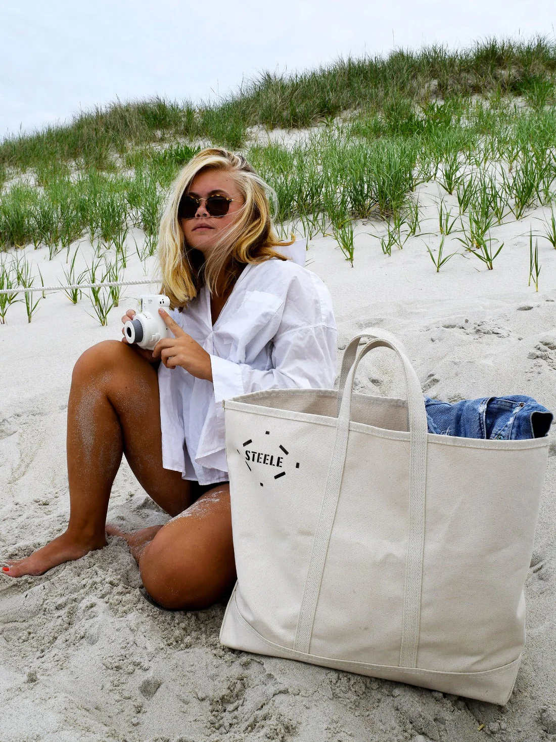 Steele Canvas Basket Corp Natural Canvas Tote Bag - Medium - Image 5