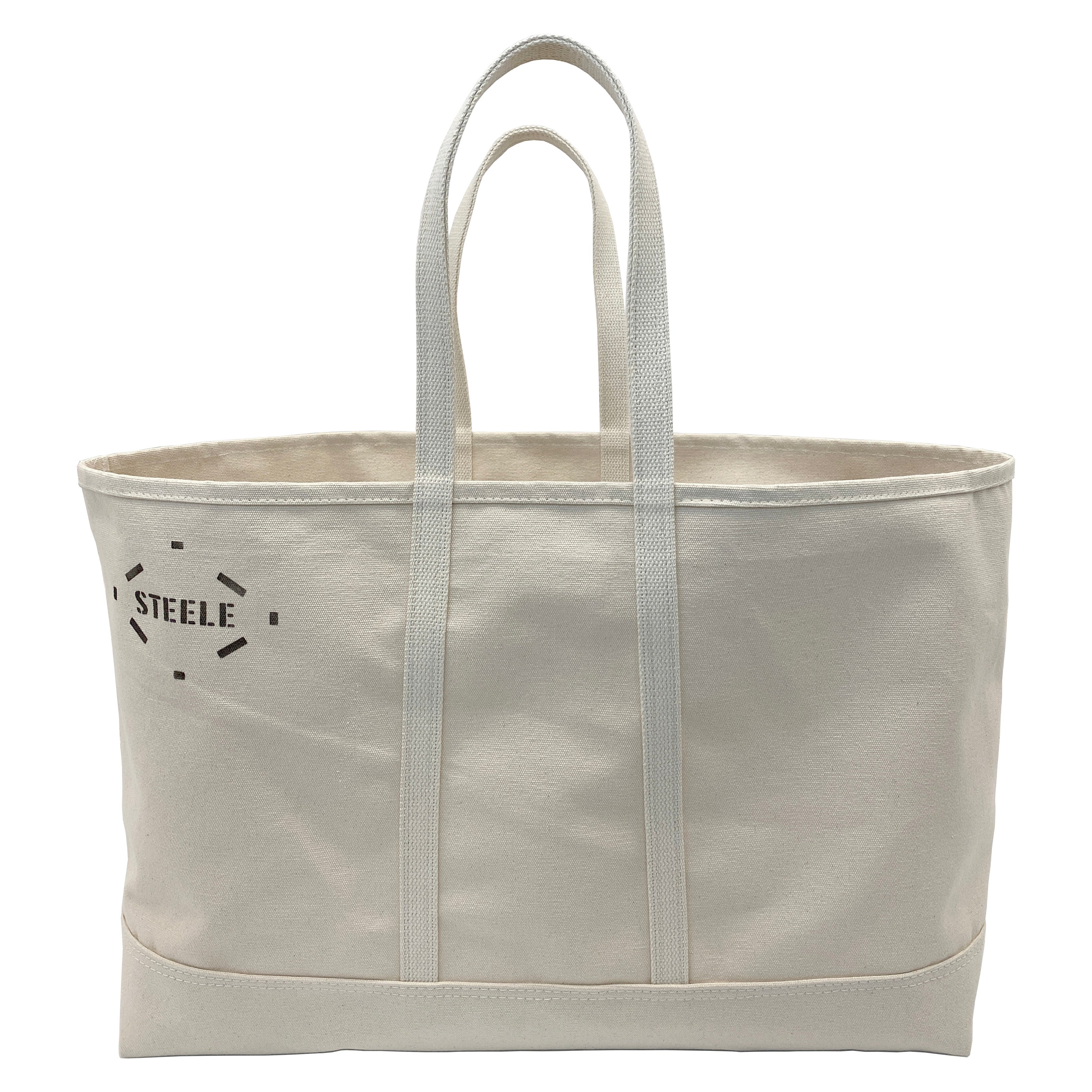 Steele Canvas Basket Corp Natural Canvas Tote Bag - Wide 5"