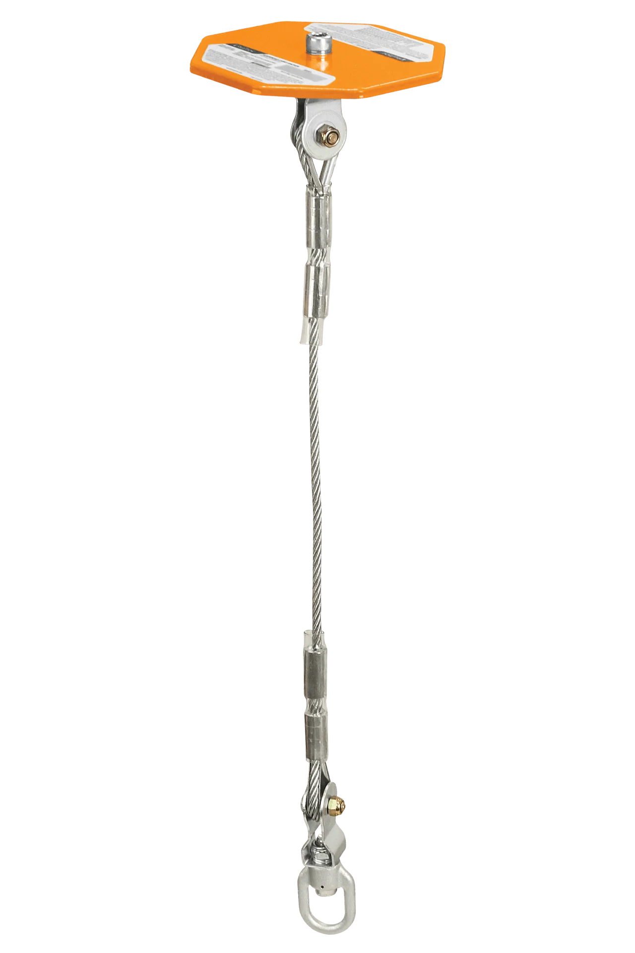 Suspended Cable Anchor for Drop-through Installation