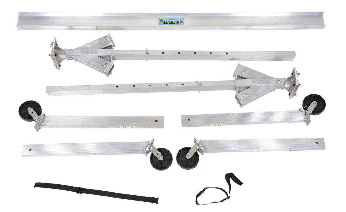 Vestil Manufacturing Corp Adjustable Height Aluminum Gantry Cranes - Image 3