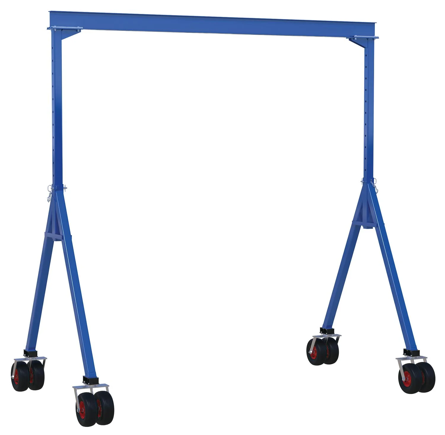 Vestil Manufacturing Corp Adjustable Steel Gantry Cranes with Pneumatic Casters