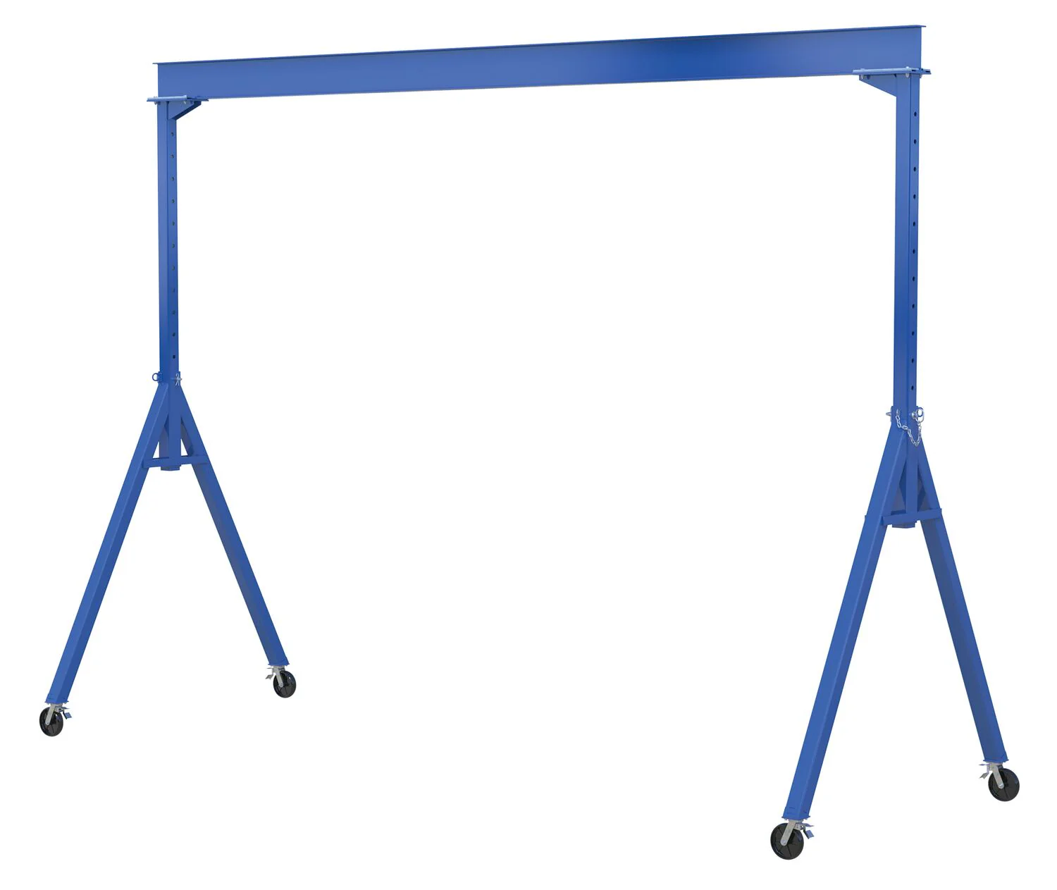 Vestil Manufacturing Corp Adjustable Steel Gantry Cranes with Total Locking Casters