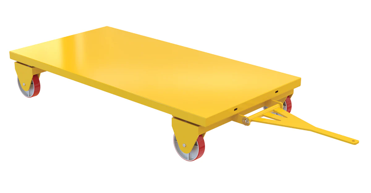 Vestil Manufacturing Corp All Wheel Steer Truck - Image 2