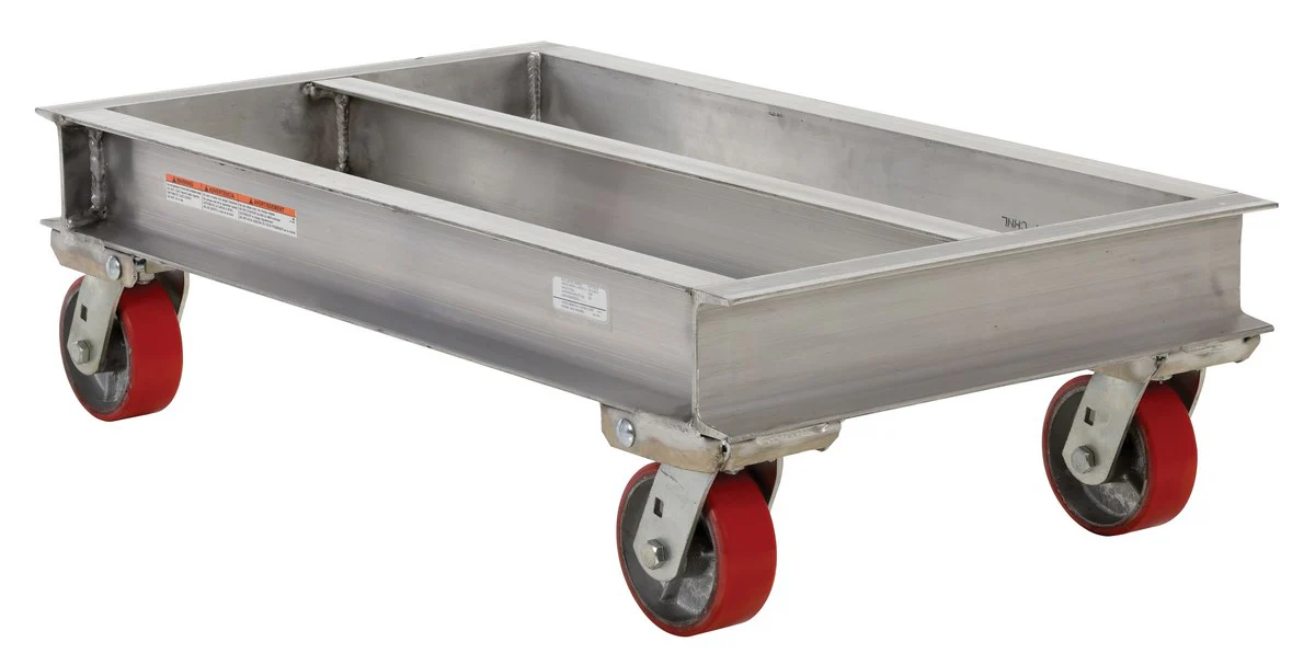 Vestil Manufacturing Corp Aluminum Channel Dollies - Image 2