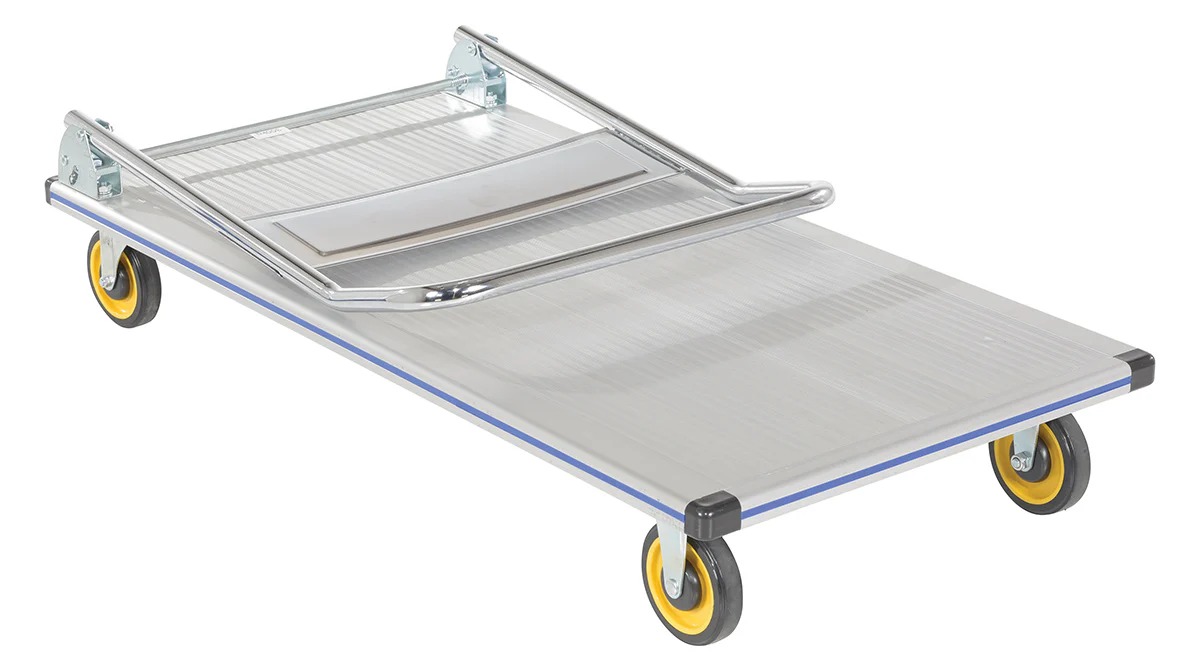 Vestil Manufacturing Corp Aluminum Folding Handle Platform Trucks - Image 4