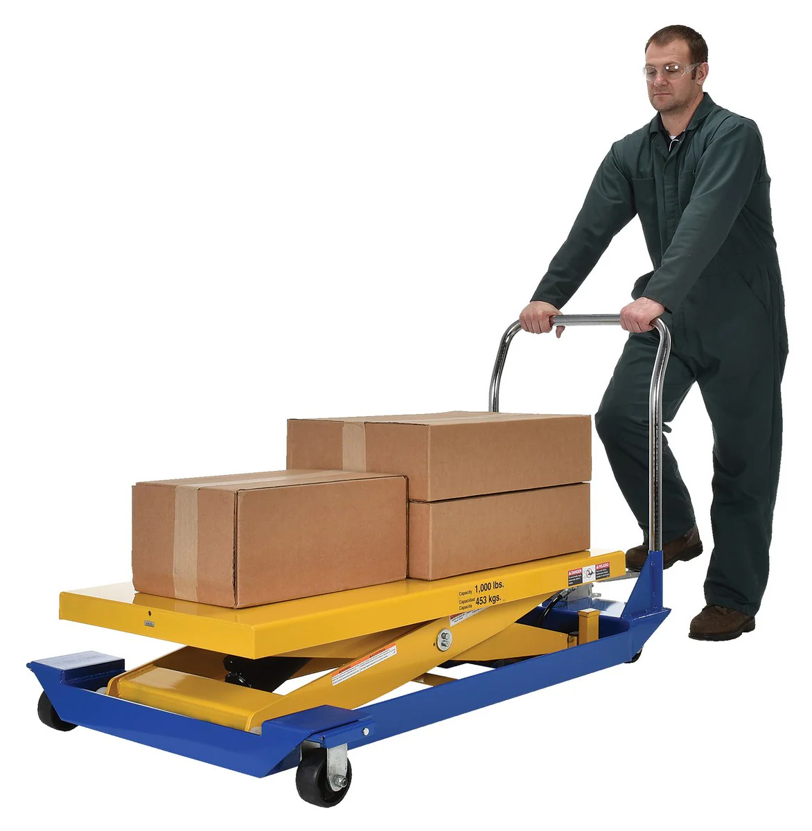 Vestil Manufacturing Corp DC Powered and Manual Scissor Carts