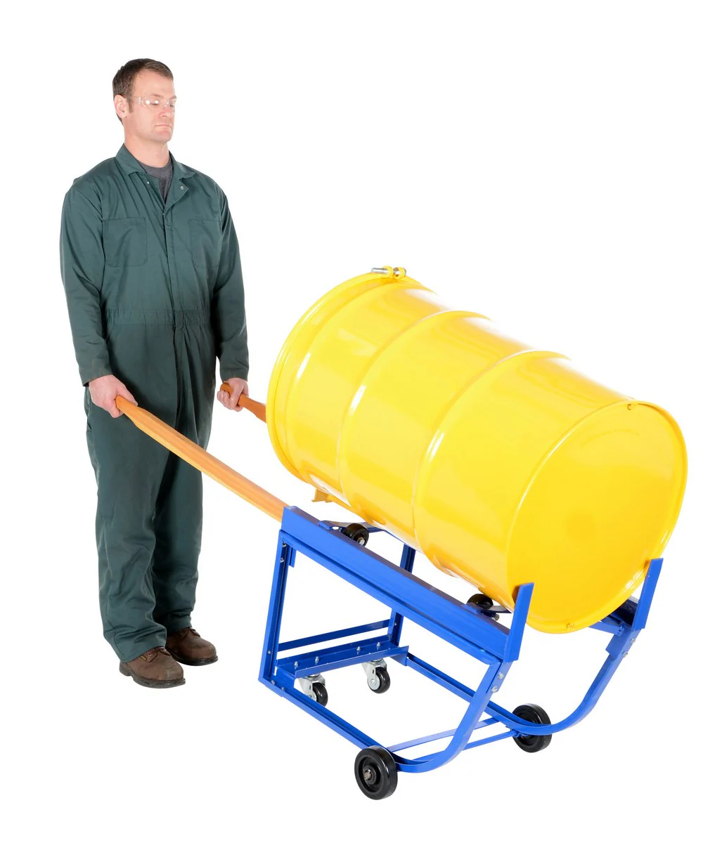 Vestil Manufacturing Corp Deluxe Rotating Drum Carts - Image 4
