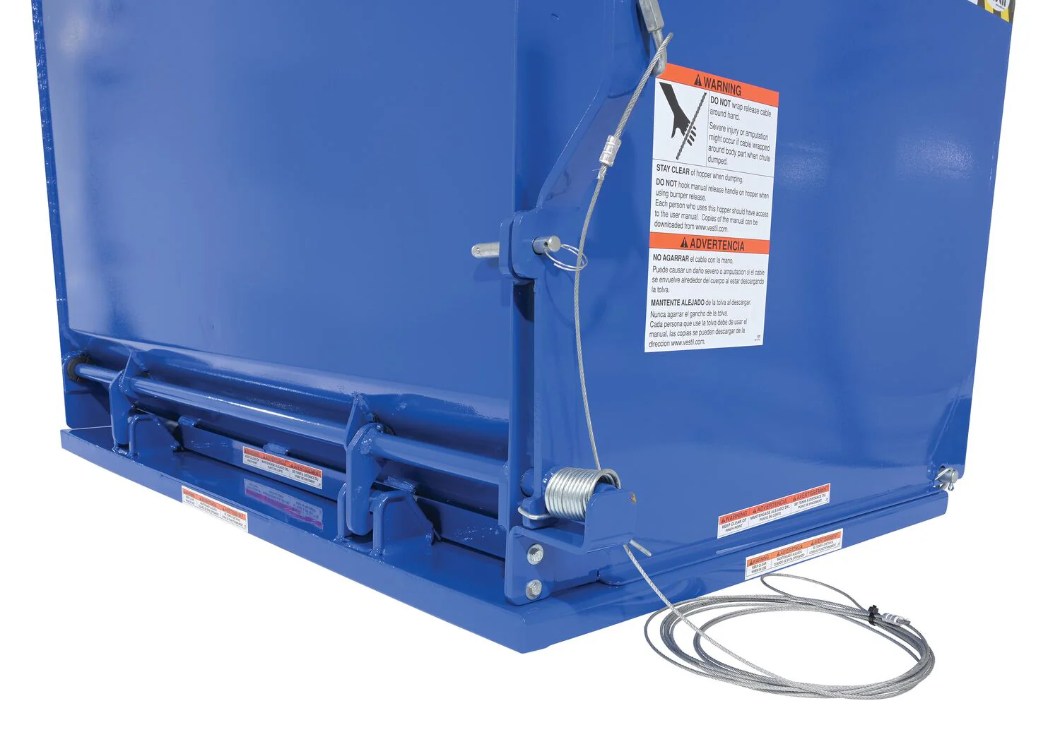 Vestil Manufacturing Corp Drop Bottom Hopper - Image 6