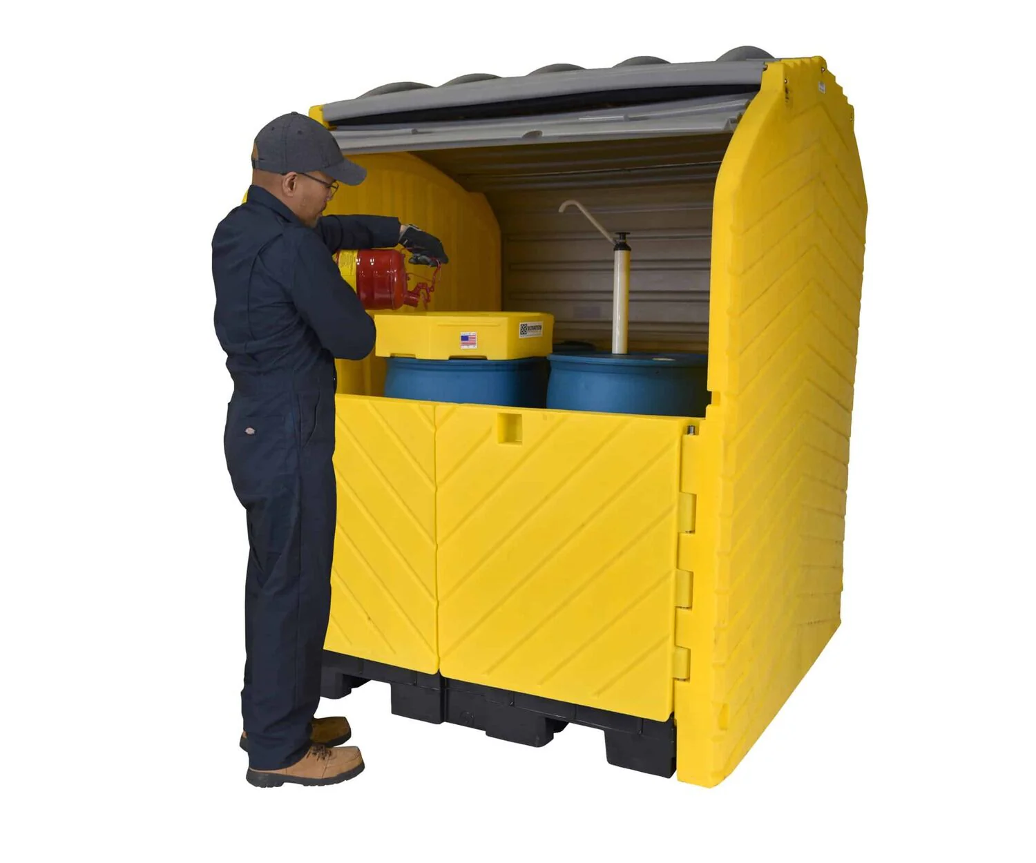 Vestil Manufacturing Corp Drum Storage Hard Top Containers - Image 5
