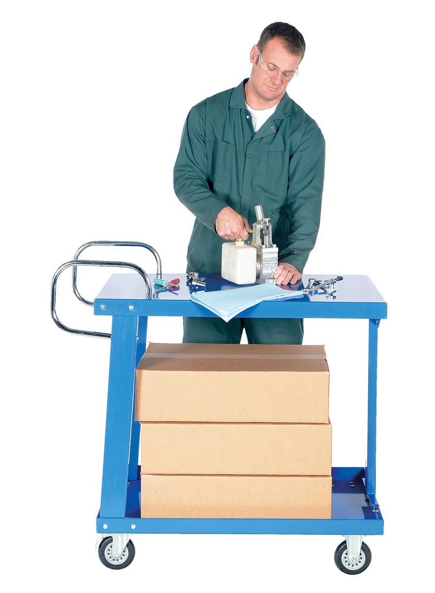 Vestil Manufacturing Corp Easy-Access Steel Stock Trucks