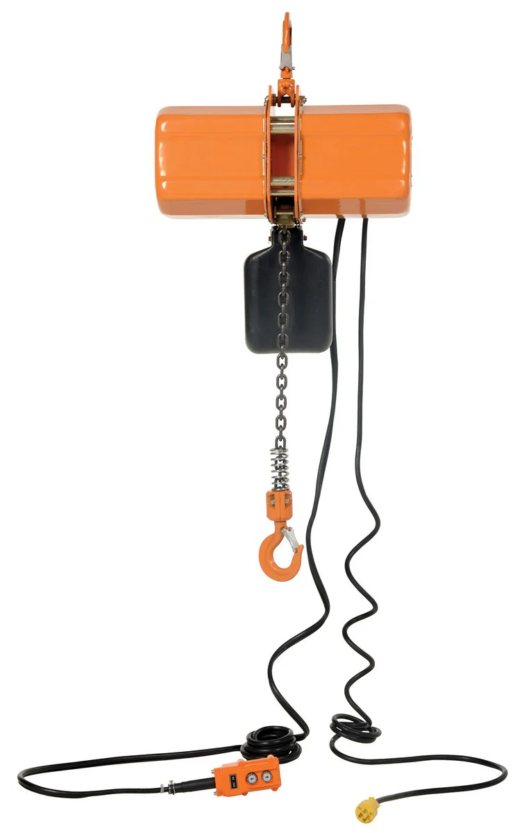 Vestil Manufacturing Corp Economy Chain Hoists with Chain Container - Image 2