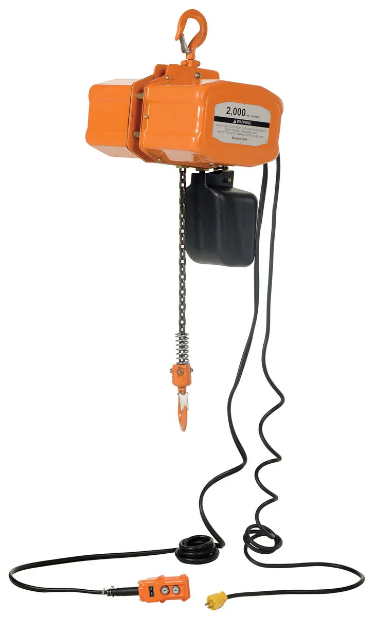 Vestil Manufacturing Corp Economy Chain Hoists with Chain Container - Image 3