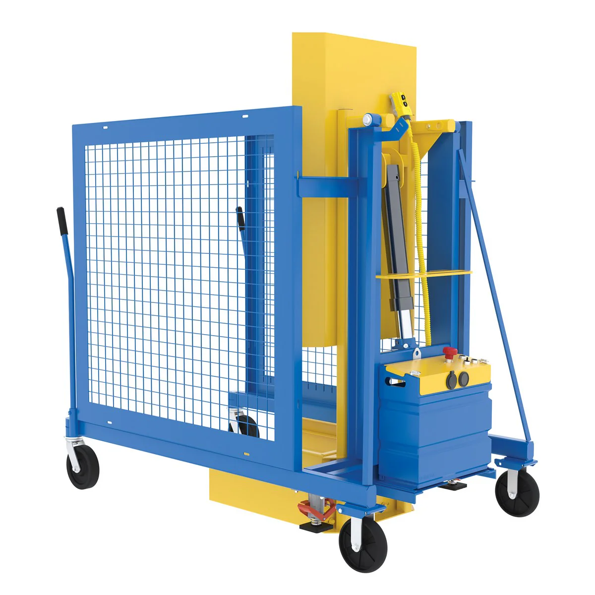 Vestil Manufacturing Corp Electric Hydraulic Trash Can Dumpers