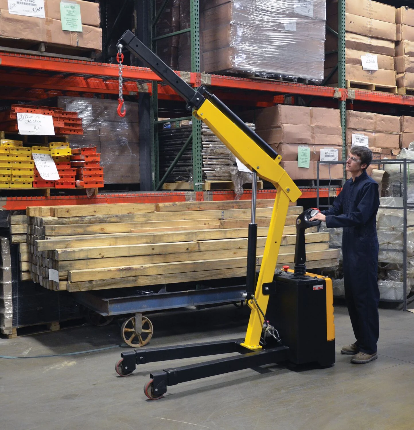 Vestil Manufacturing Corp Electric Powered Floor Cranes - Image 3