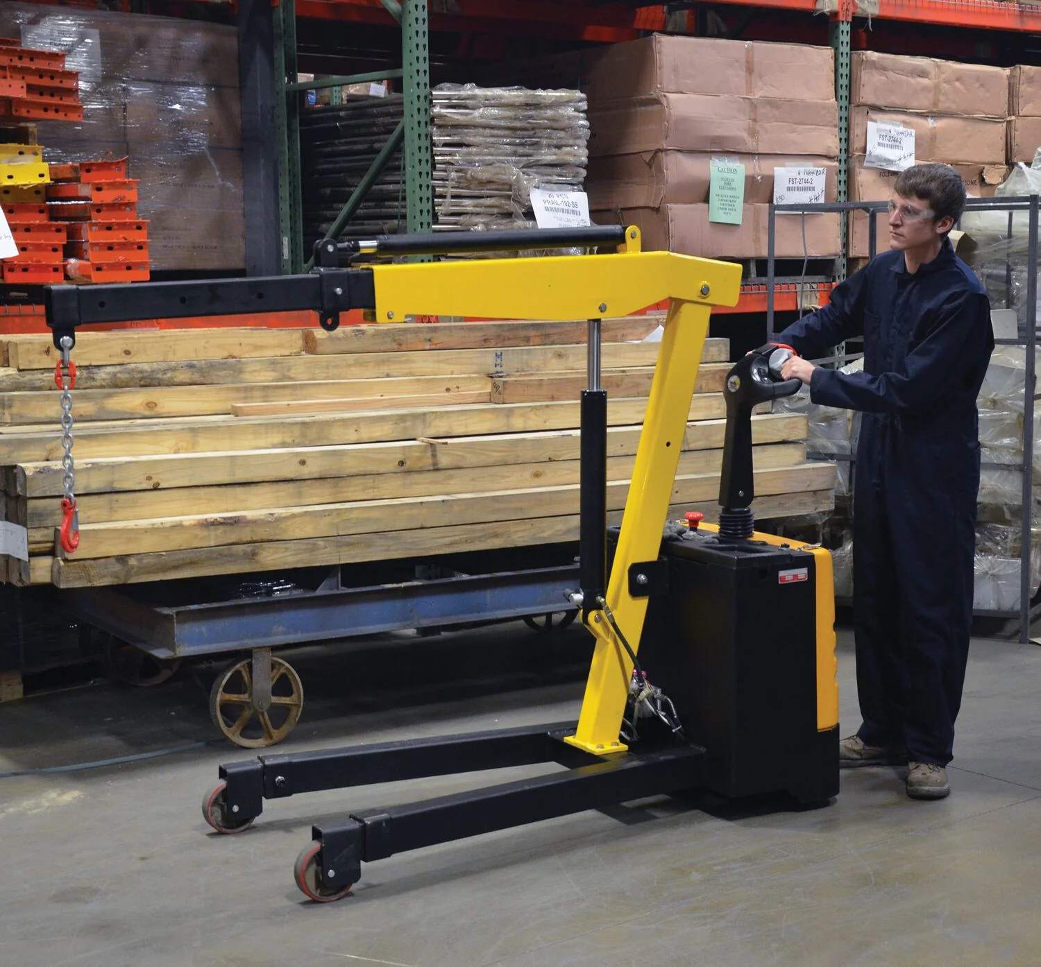 Vestil Manufacturing Corp Electric Powered Floor Cranes - Image 4
