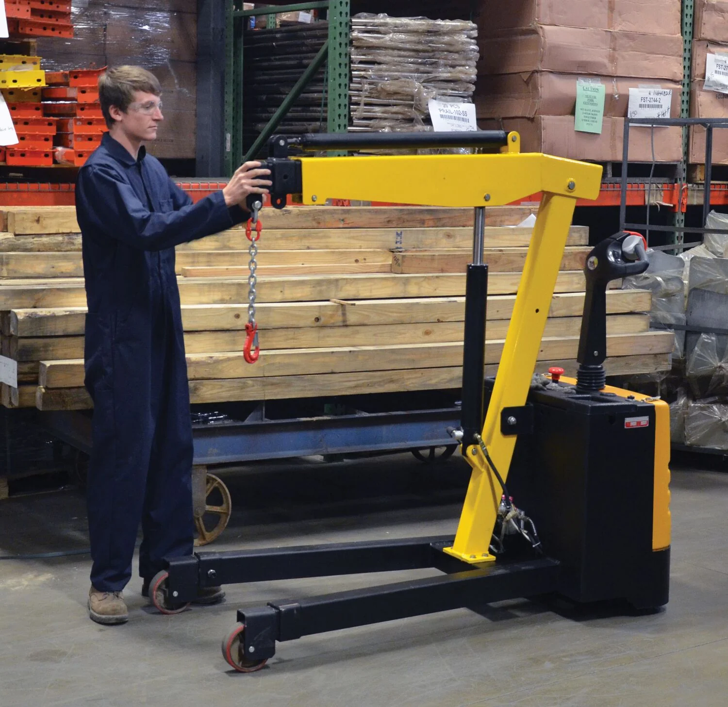 Vestil Manufacturing Corp Electric Powered Floor Cranes - Image 6