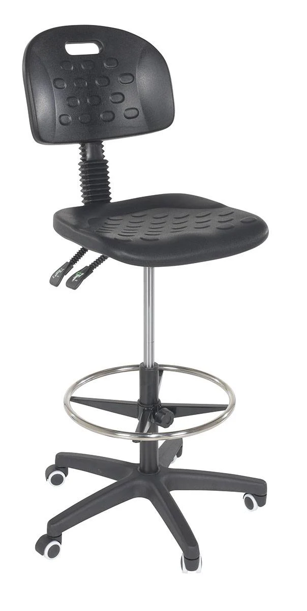 Vestil Manufacturing Corp Ergonomic Work Chair and Stool