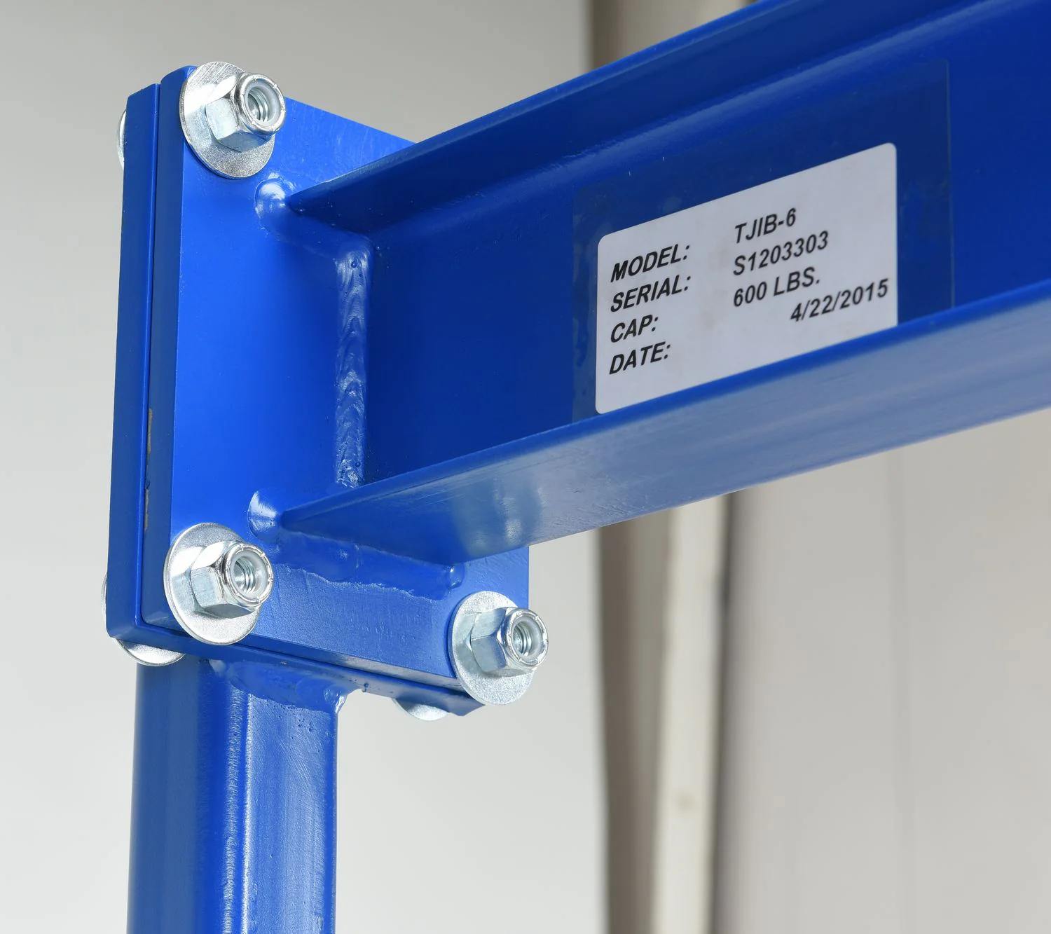 Vestil Manufacturing Corp Extra Travel Tri-Post Jibs - Image 7