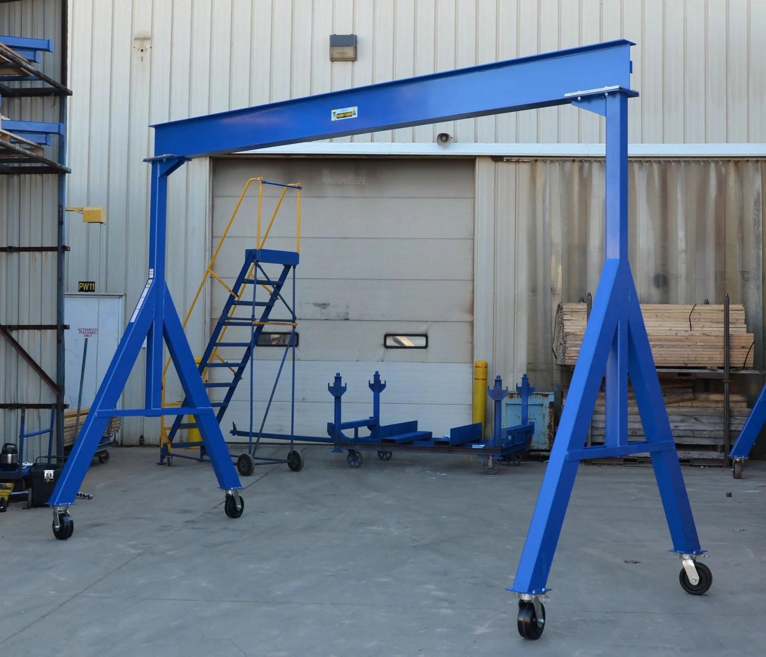 Vestil Manufacturing Corp Fixed Height Steel Gantry Cranes - Knockdown - Image 2