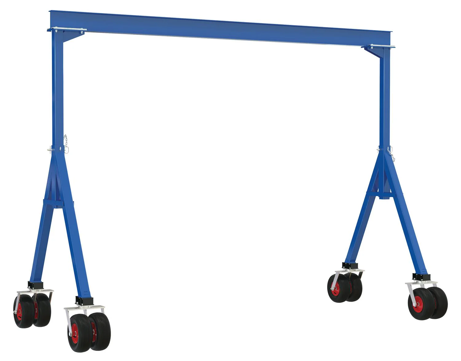 Vestil Manufacturing Corp Fixed Steel Gantry Cranes with Pneumatic Casters