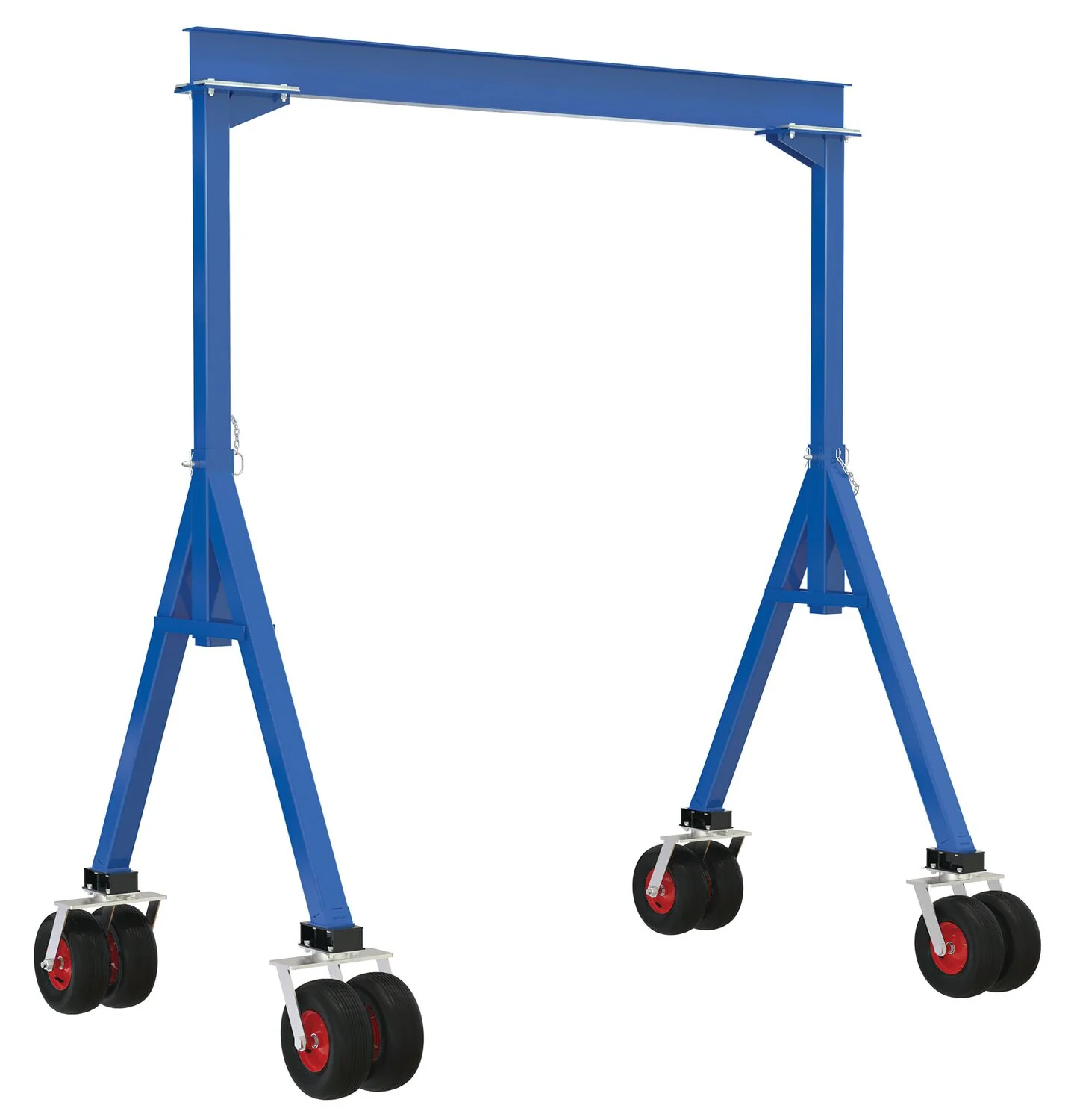 Vestil Manufacturing Corp Fixed Steel Gantry Cranes with Pneumatic Casters - Image 2